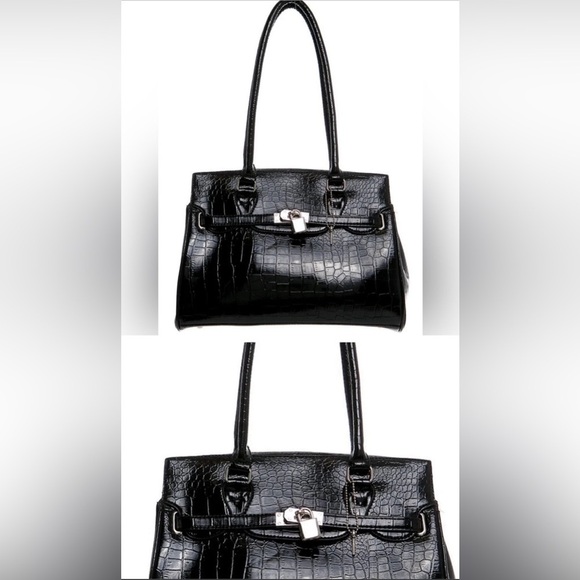 NEW CROCODILE 🐊 LIKE BLACK 
Stunning Handbag 2025 Season - Picture 2 of 11